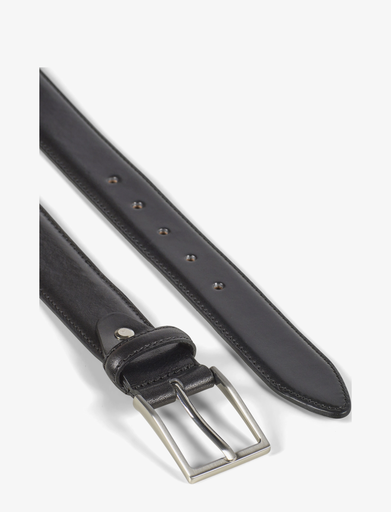 Howard London - Leather Belt Charles - klassiska skärp - black - 1
