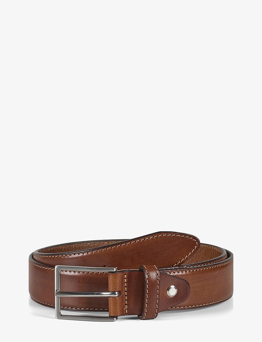 Howard London - Leather Belt Charles - klassiska skärp - brown - 0