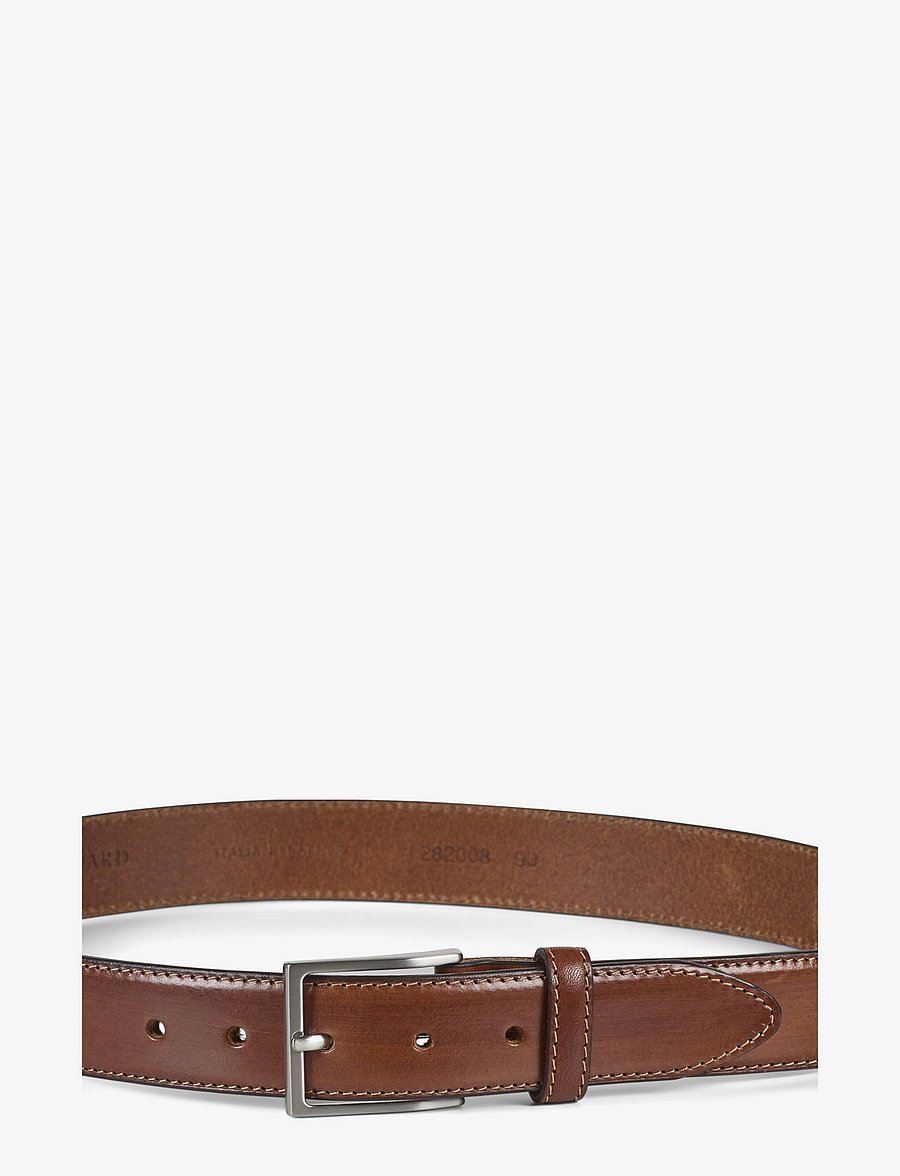 Howard London - Leather Belt Charles - klassiska skärp - brown - 2