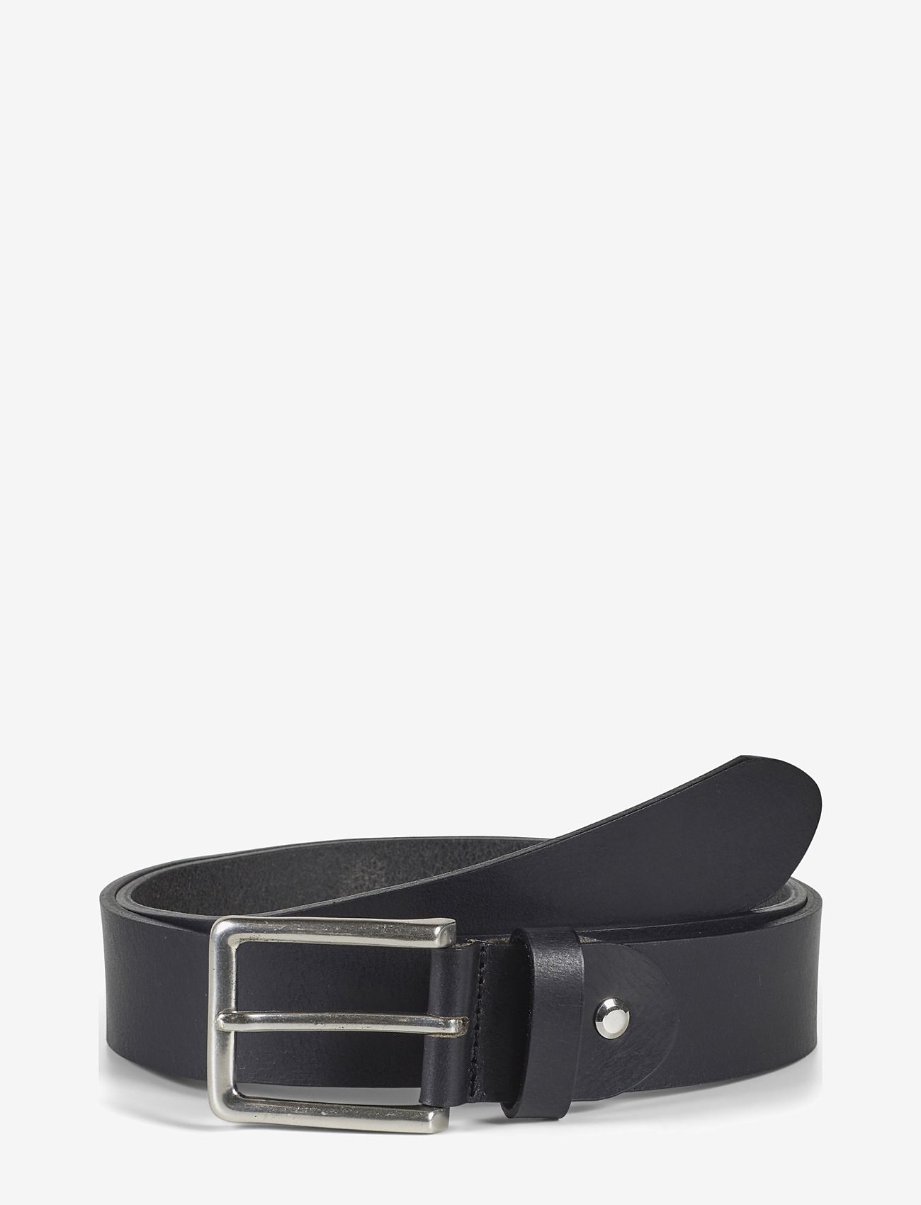 Howard London - Leather Jeans Belt Roger - klassiske bælter - black - 0