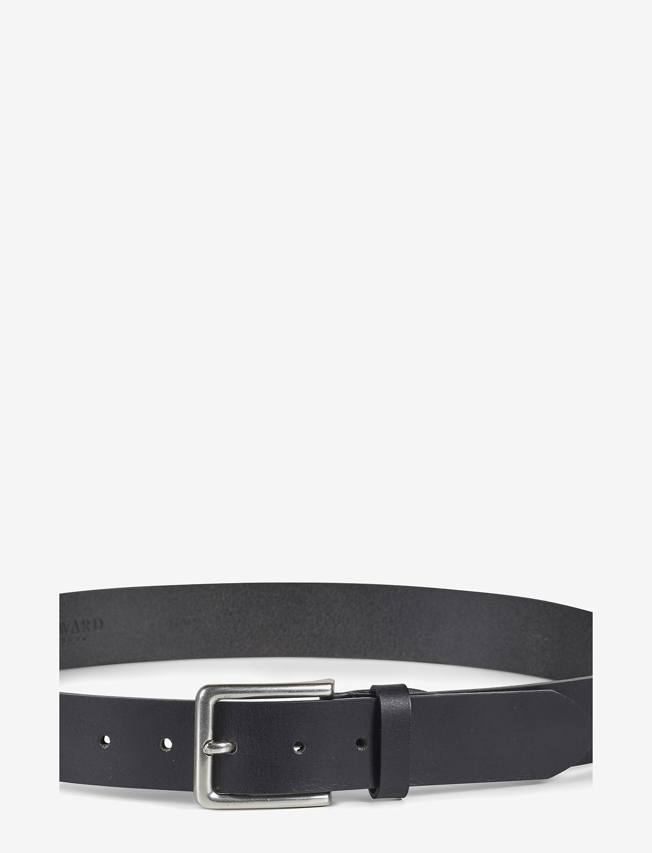 Howard London - Leather Jeans Belt Roger - klassiske bælter - black - 2