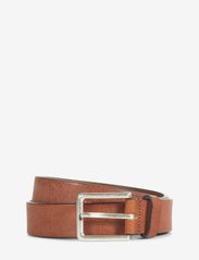 Howard London - Leather Jeans Belt Roger - paski klasyczne - brown - 0