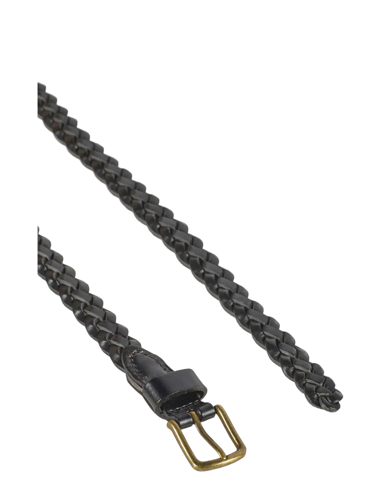 Howard London - Leather Baided Belt William - punotut vyöt - black - 1