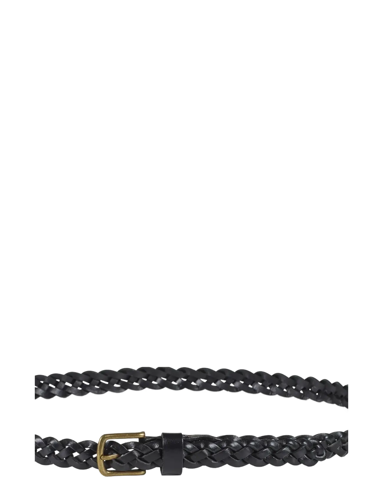 Howard London - Leather Baided Belt William - punotut vyöt - black - 2