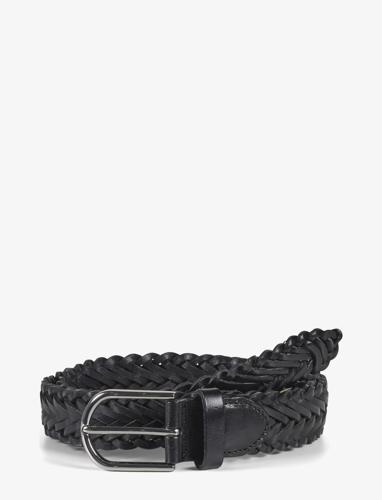 Howard London Braided Belt Ruben - Aksesuāri - BLACK / black