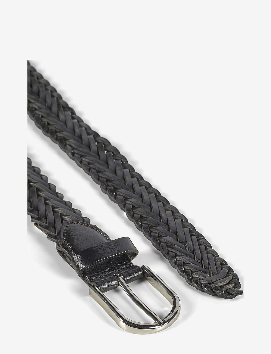 Howard London - Braided Belt Ruben - gevlochten riemen - black - 1