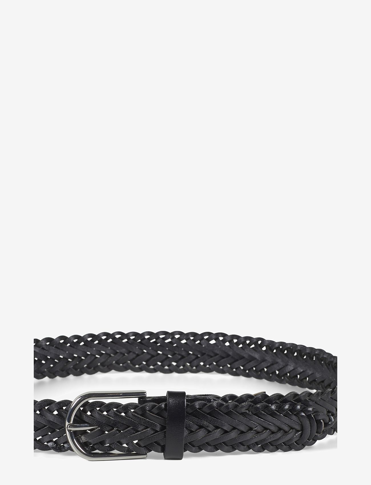 Howard London - Braided Belt Ruben - flätade skärp - black - 2