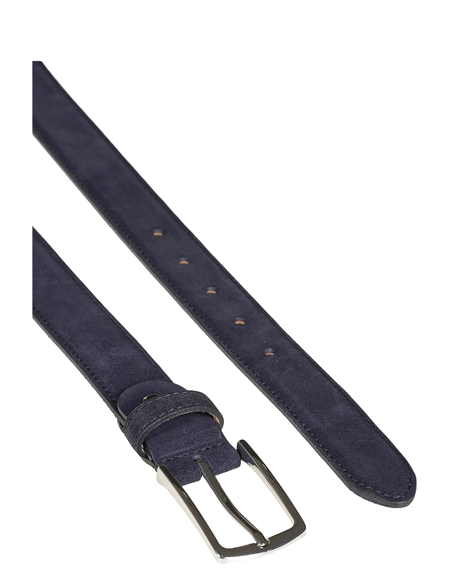 Howard London - Suede Leather Belt Jack - classic belts - navy - 1