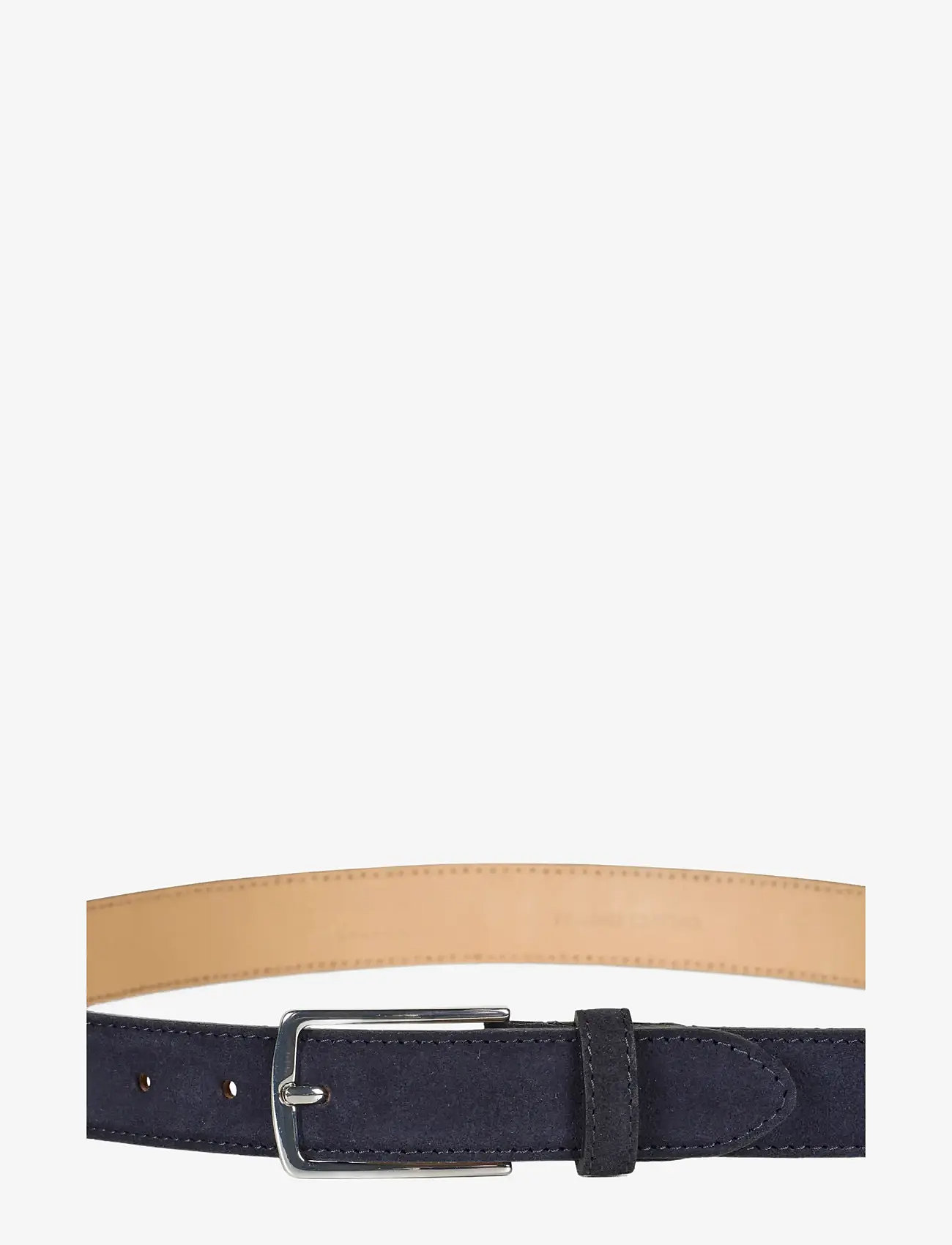 Howard London - Suede Leather Belt Jack - klasikiniai diržai - navy - 1