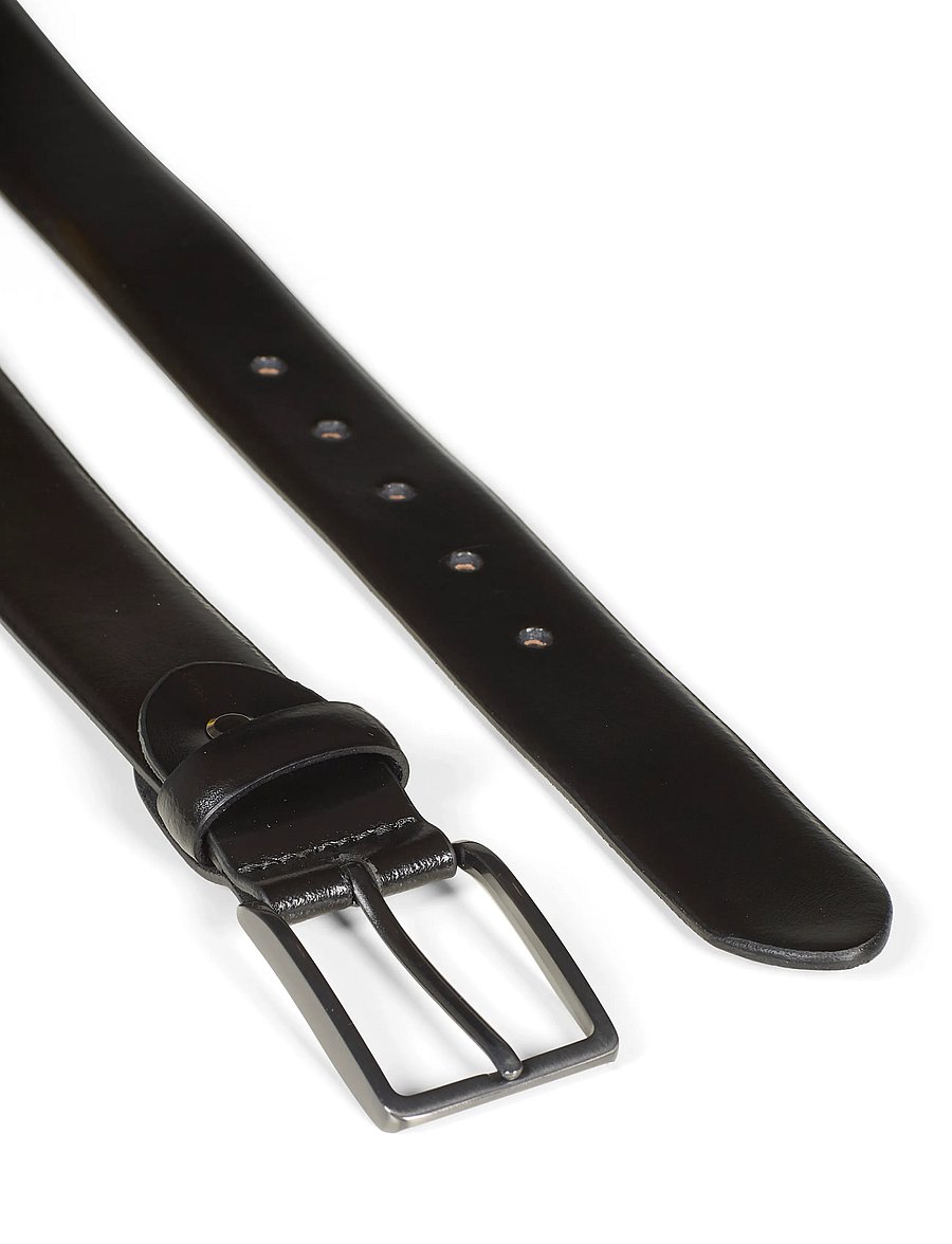 Howard London - Leather Belt Kevin - klassieke riemen - black - 2