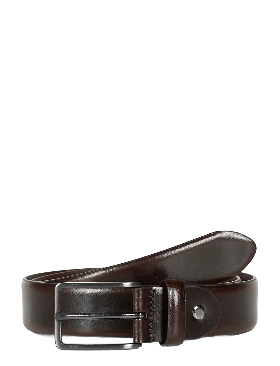 Howard London - Leather Belt Kevin - klassische gürtel - dark brown - 0