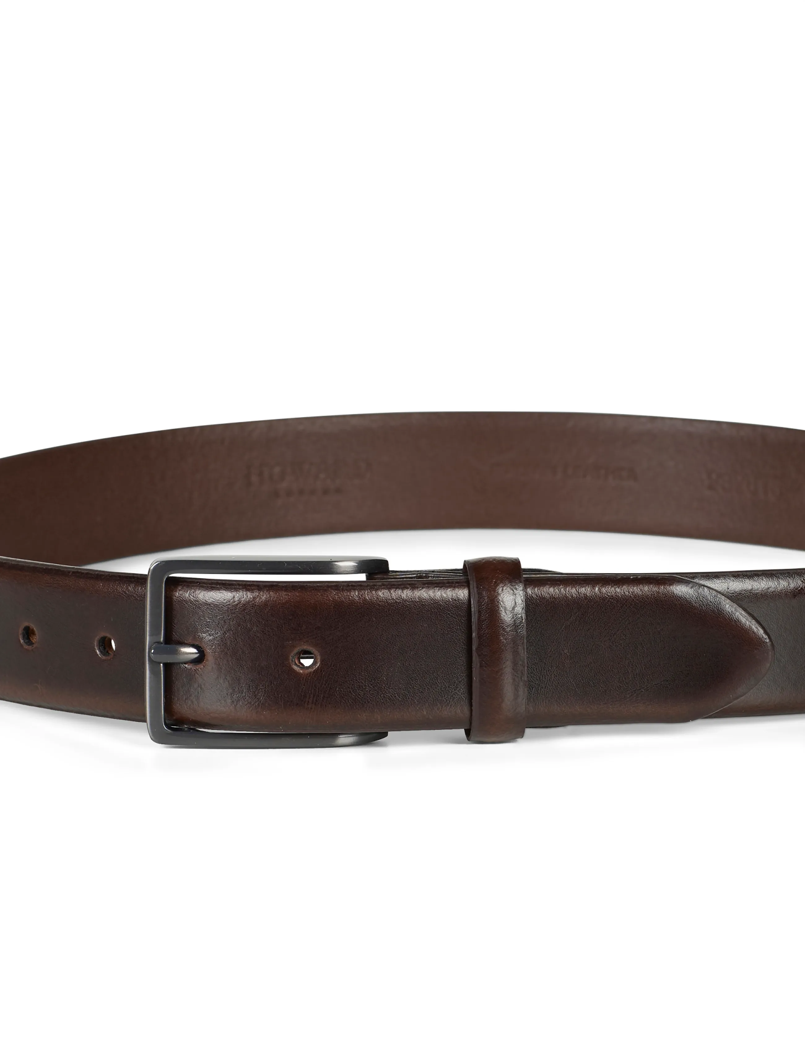 Howard London - Leather Belt Kevin - dark brown - 1