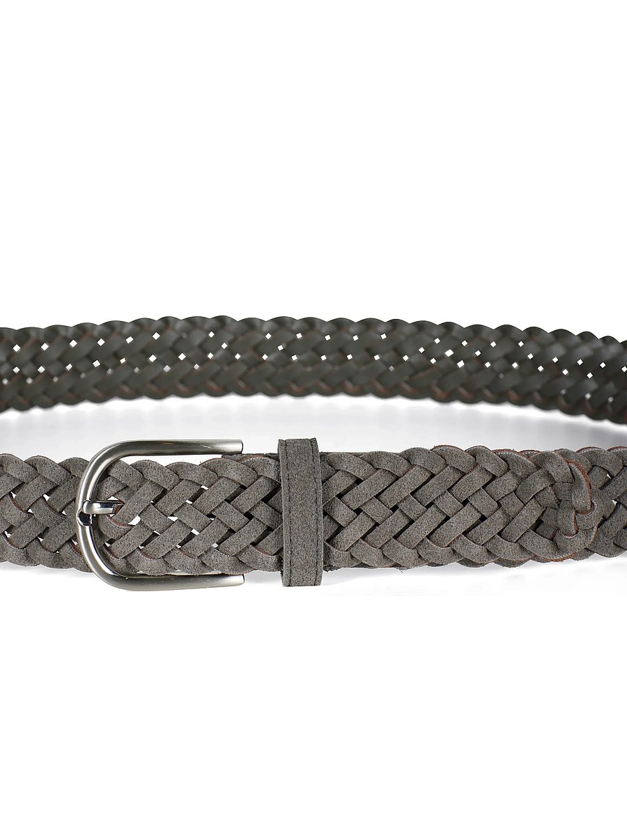 Howard London - Belt Ashley - fléttuð belti - grey - 1