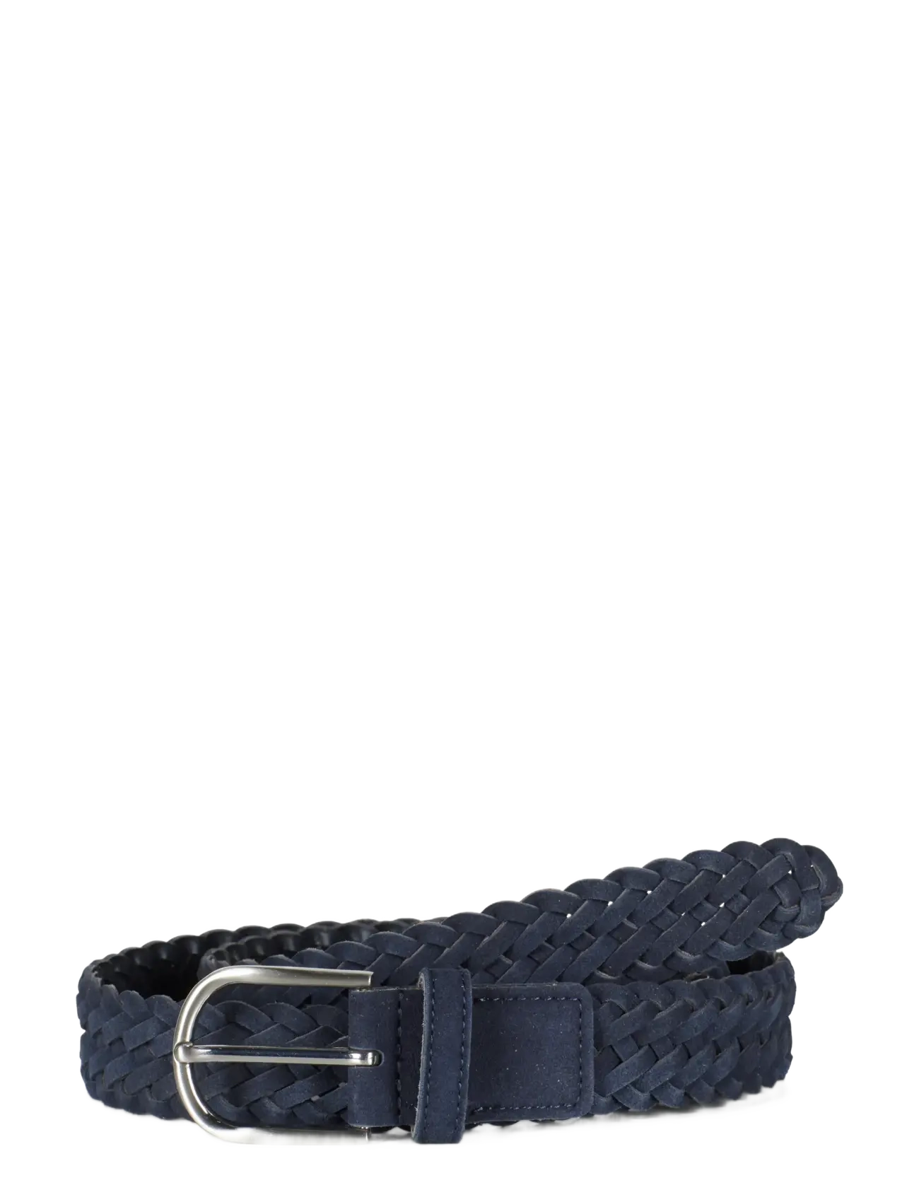 Howard London Belt Ashley, 90, Belts, Marineblau - Braided Belt, Männerswear