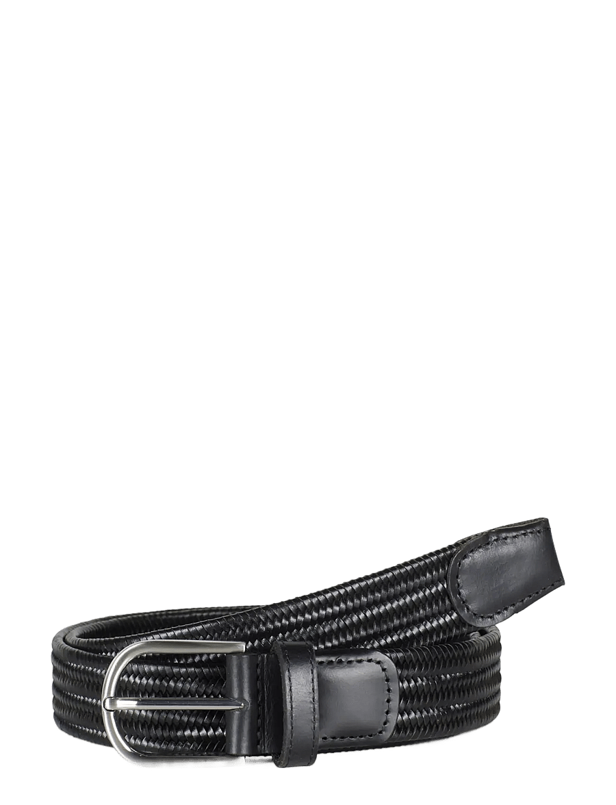 Howard London - Braided Leather Belt Asher - black - 0