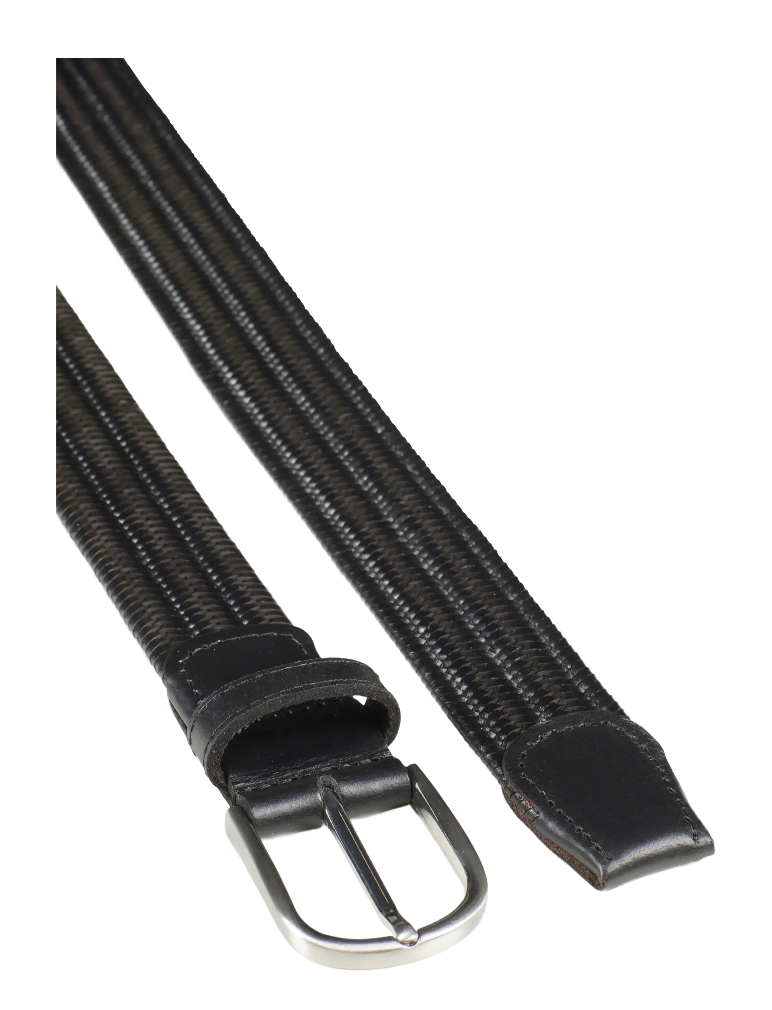 Howard London - Braided Leather Belt Asher - black - 1