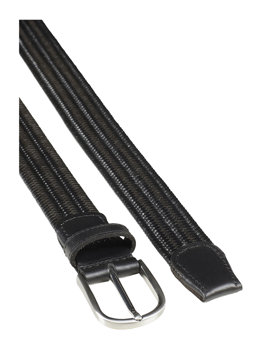 Howard London - Braided Leather Belt Asher - black - 1