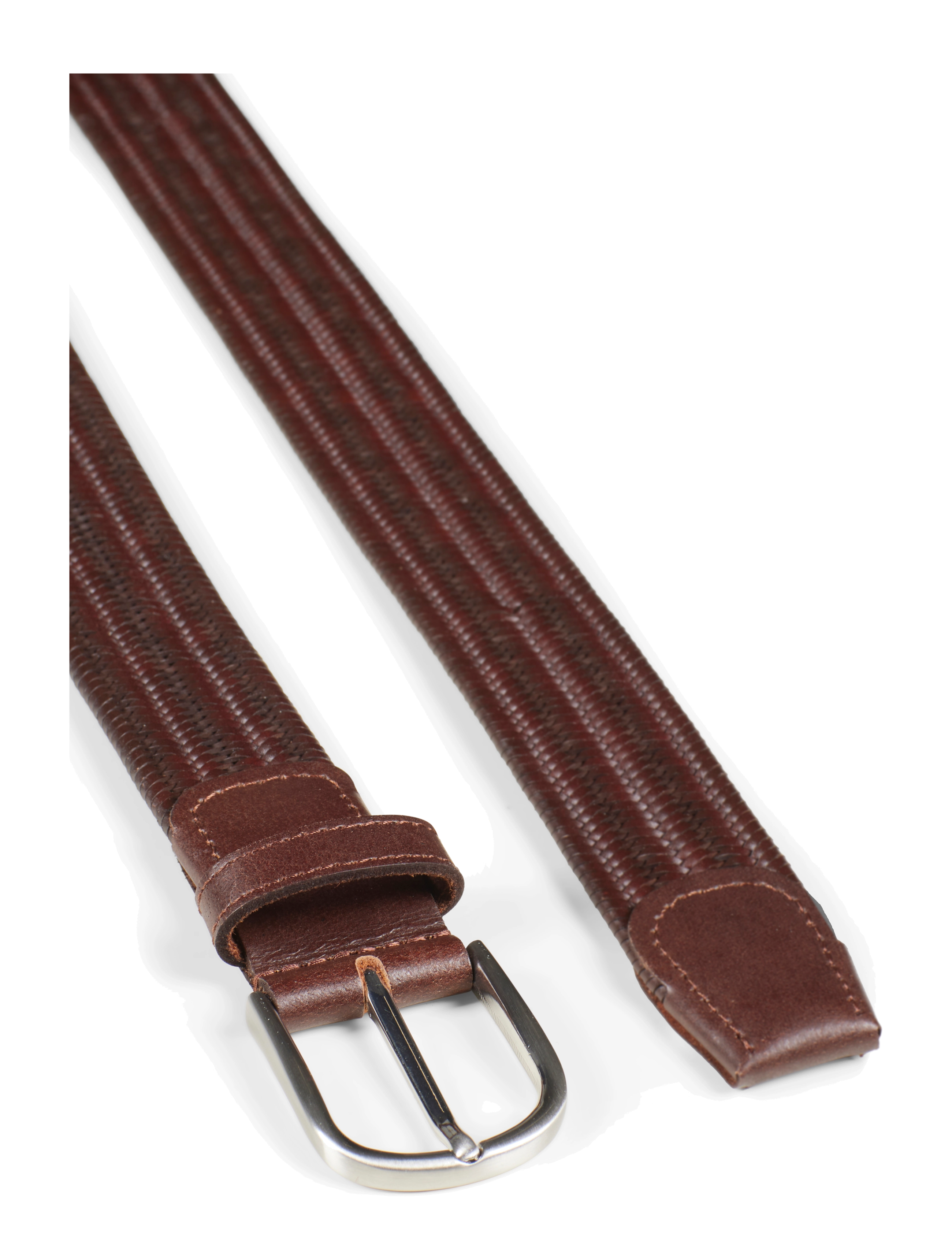 Howard London - Braided Leather Belt Asher - brown - 1