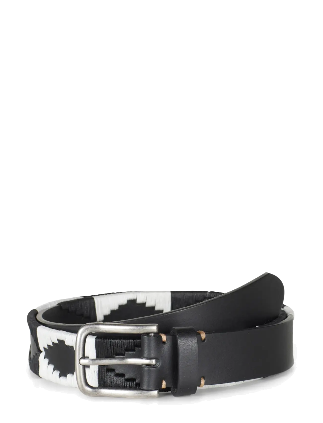 Howard London Hudson Polo Belt - Gürtel - BLACK / black