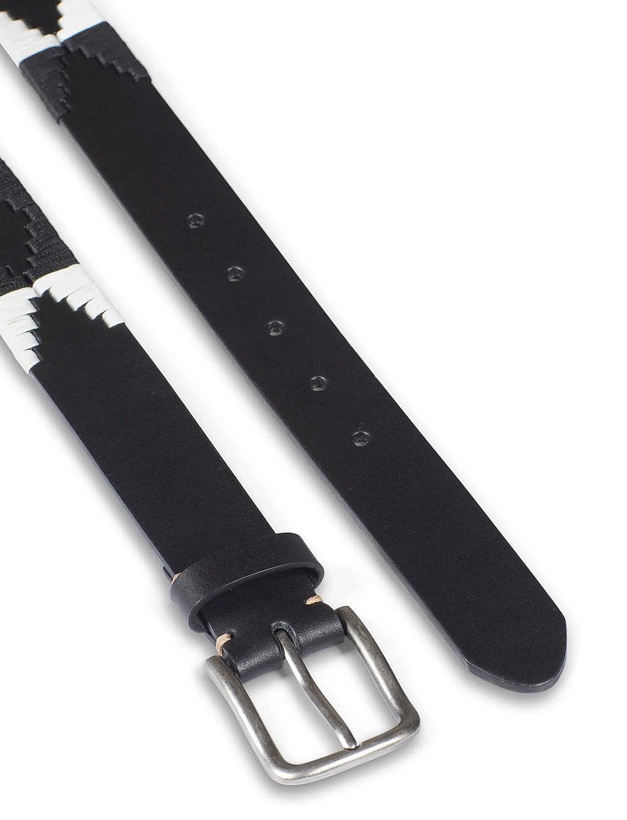 Howard London - Hudson Polo Belt - klassische gürtel - black - 3