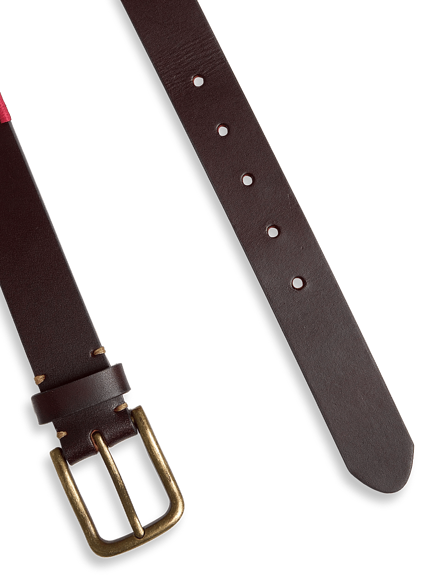 Howard London - Hudson Polo Belt - klassische gürtel - brown - 2