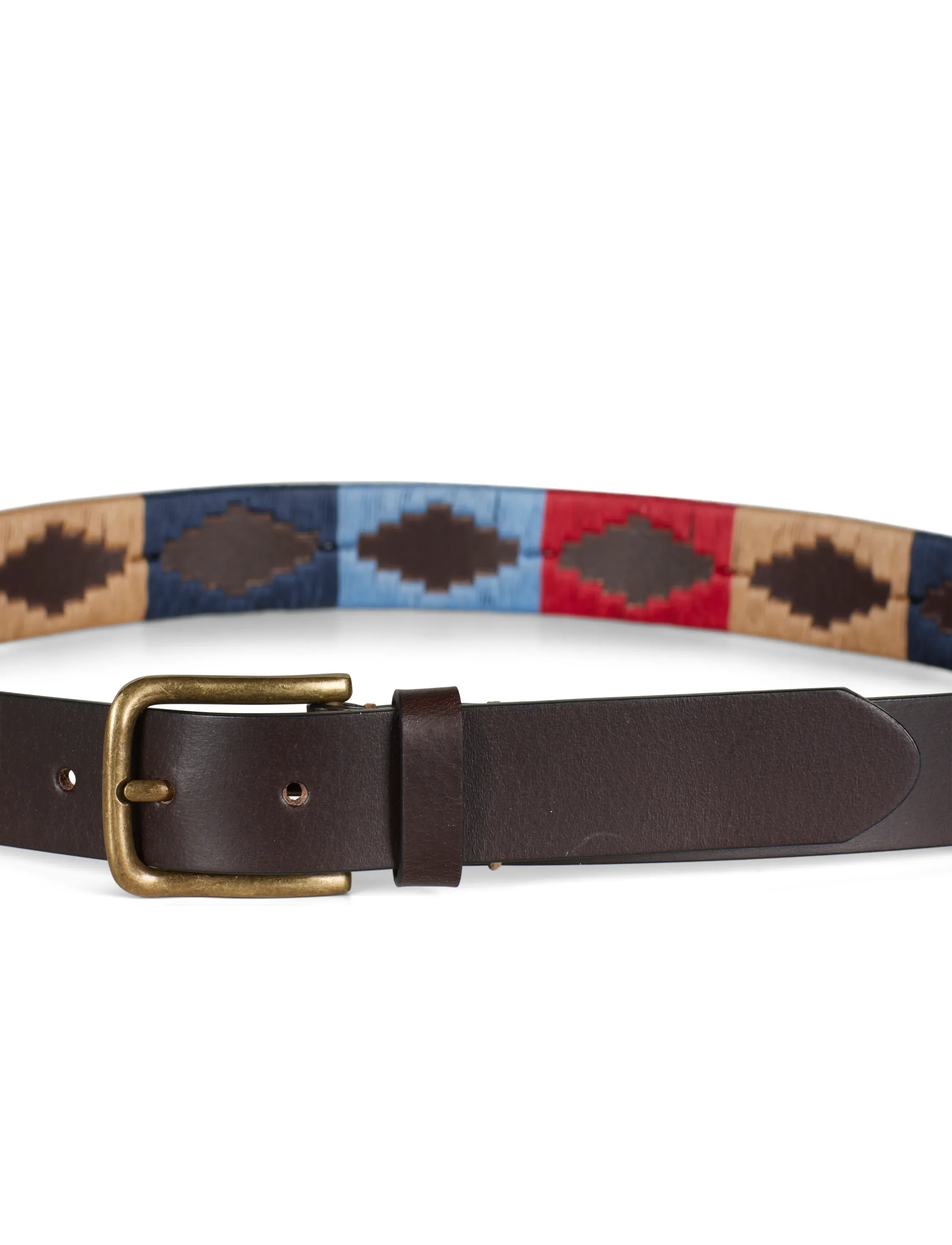 Howard London - Hudson Polo Belt - klassische gürtel - brown - 2