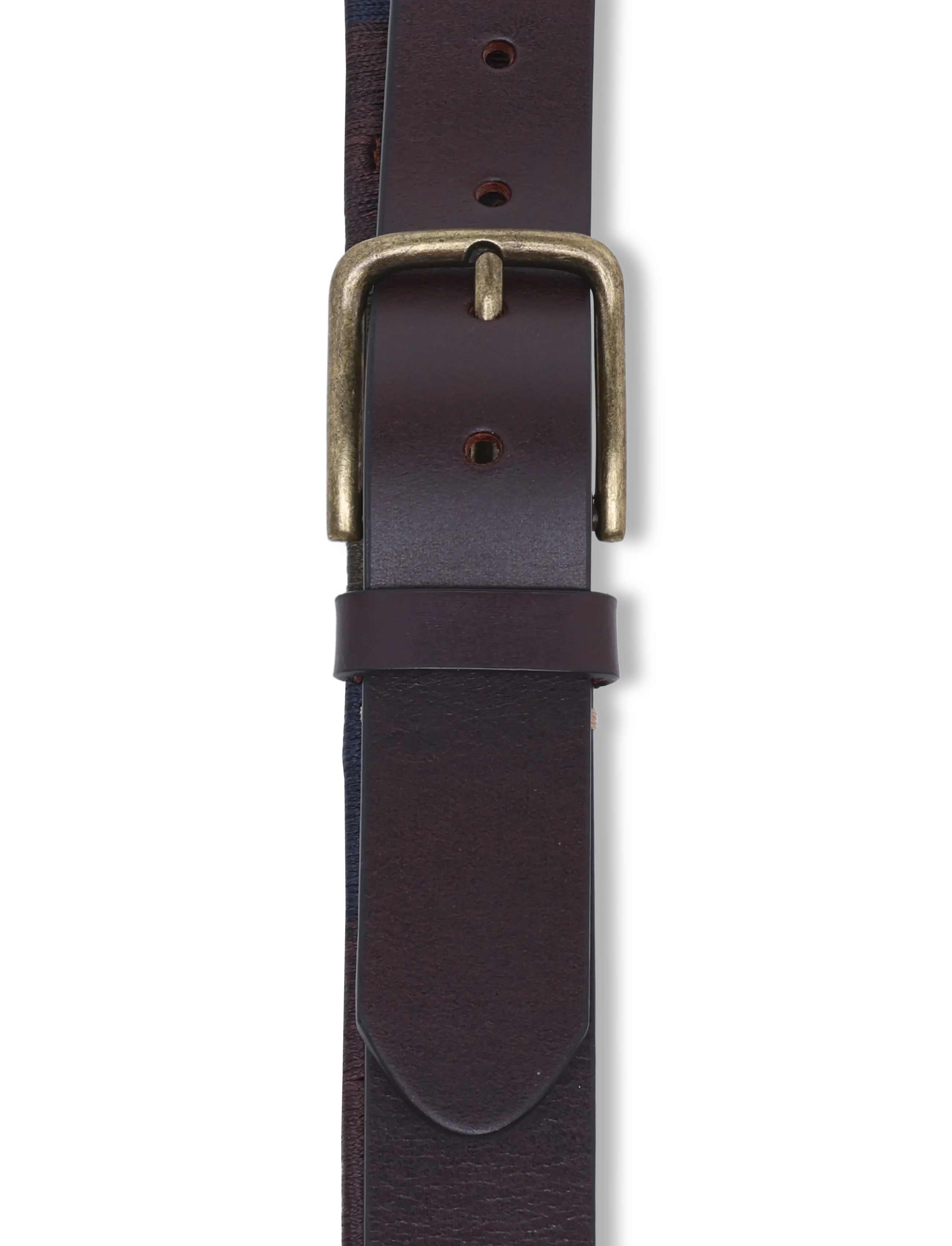 Howard London - Hudson Polo Belt - klassiske bælter - brown / blue - 3