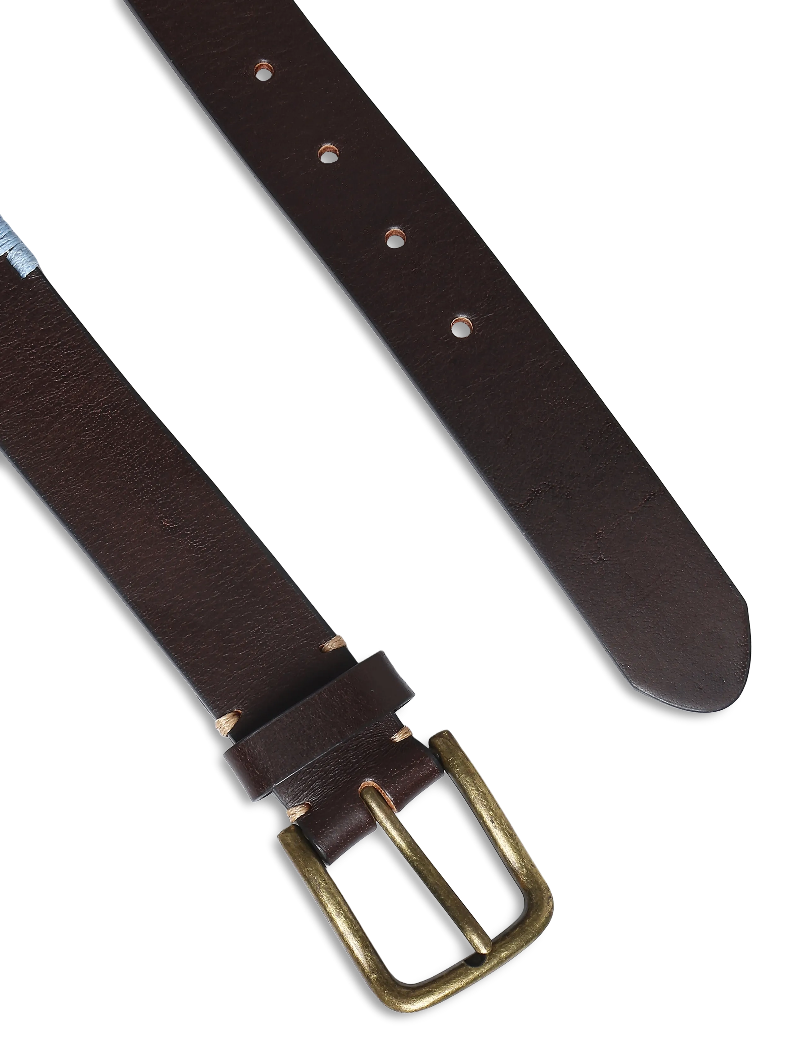 Howard London - Hudson Polo Belt - klassiske bælter - brown / green - 2