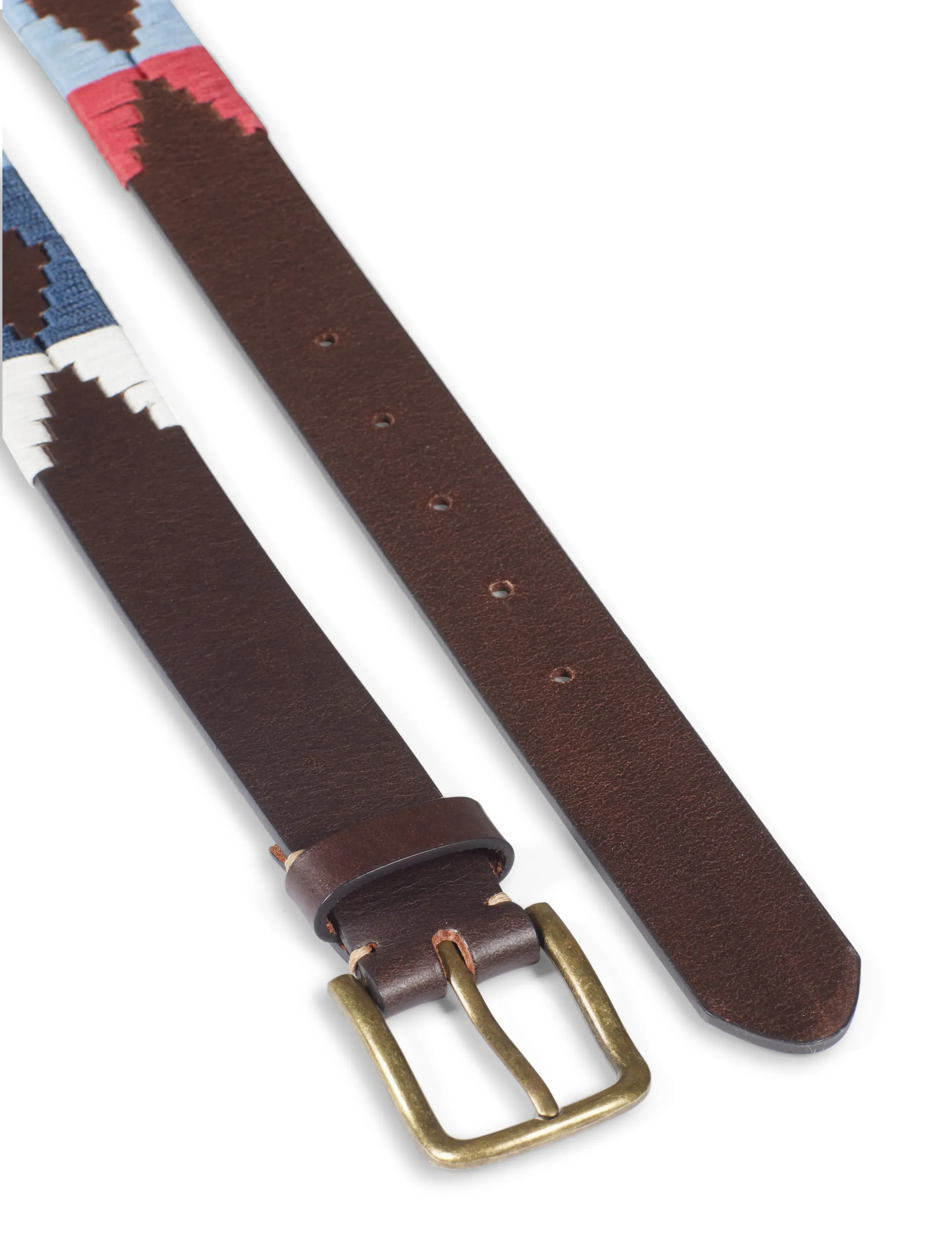 Howard London - Hudson Polo Belt - brown / green - 3