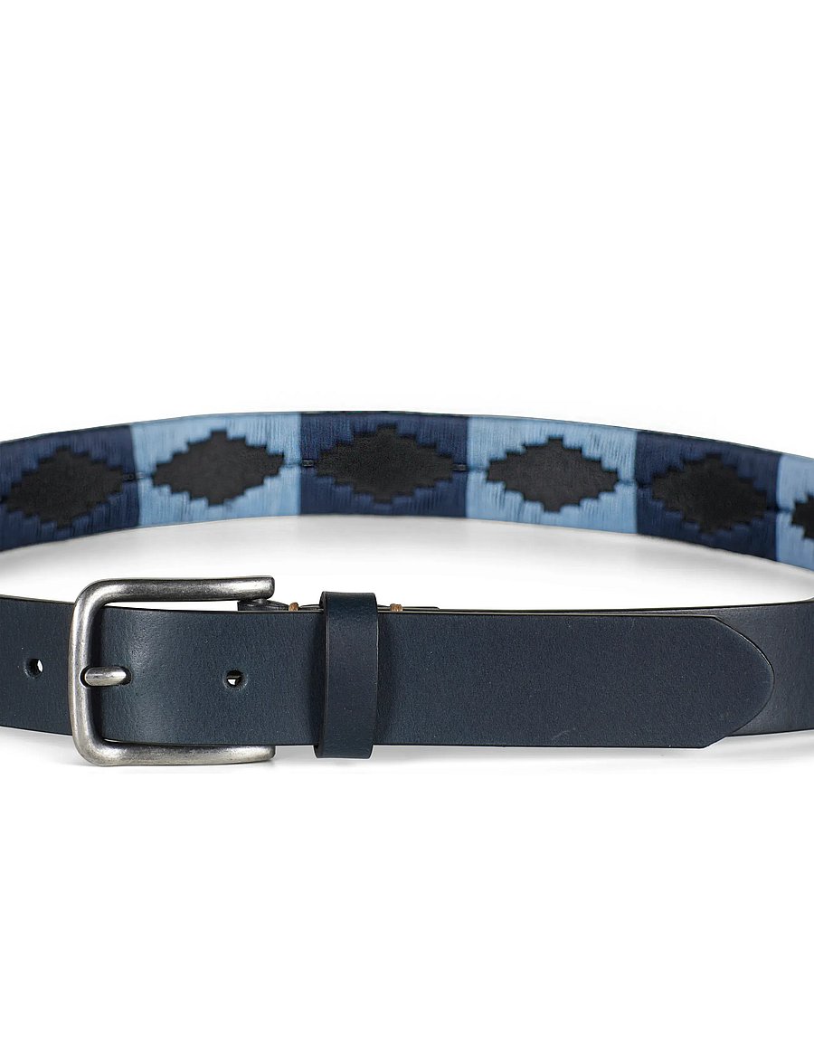 Howard London - Hudson Polo Belt - klassische gürtel - navy - 2