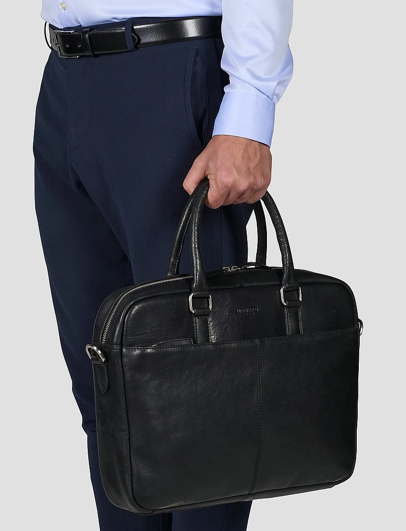 Howard London - Laptop Bag Morris - nach anlass kaufen - black - 0