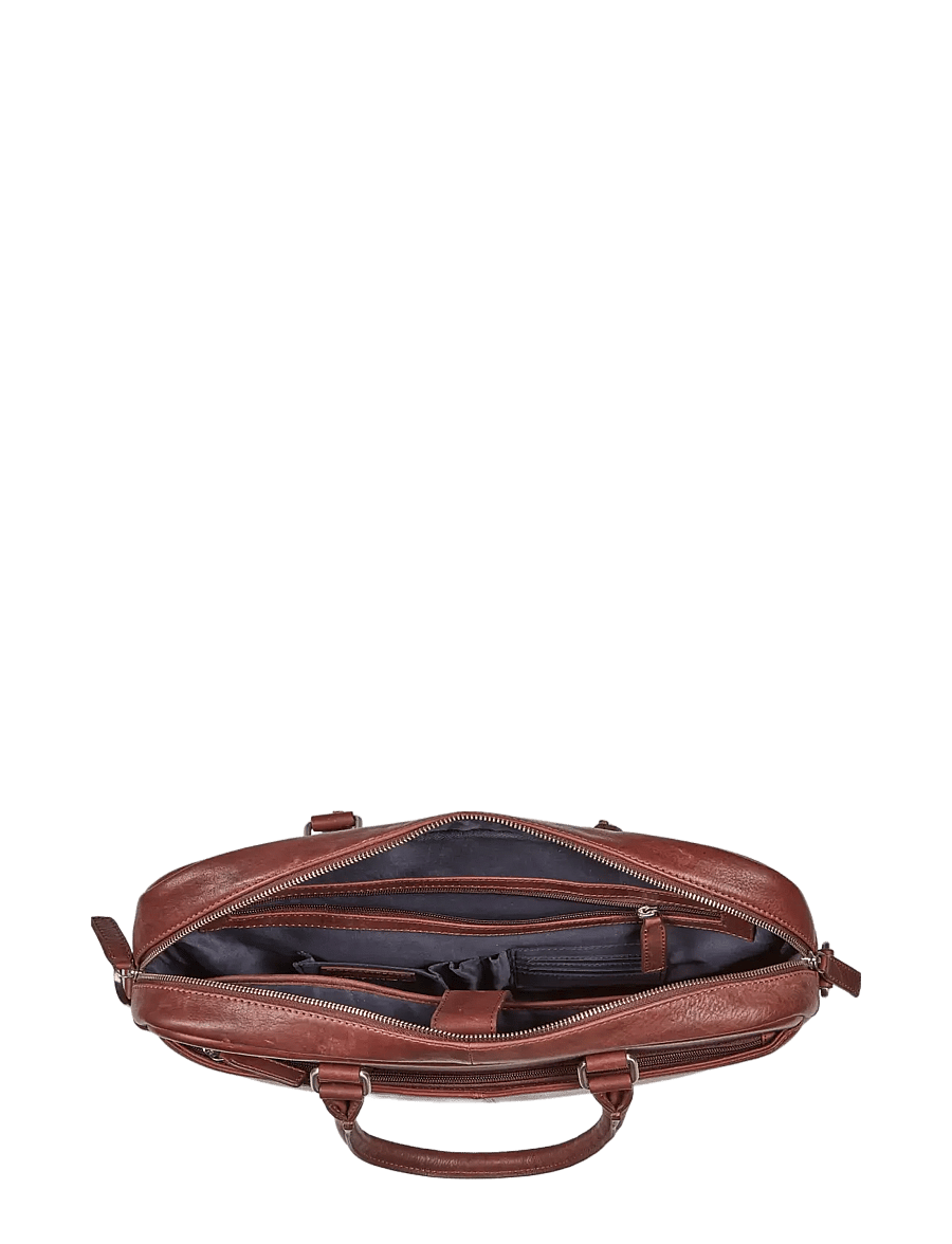 Howard London - Laptop Bag Morris - shoppa efter tillfälle - brown - 3
