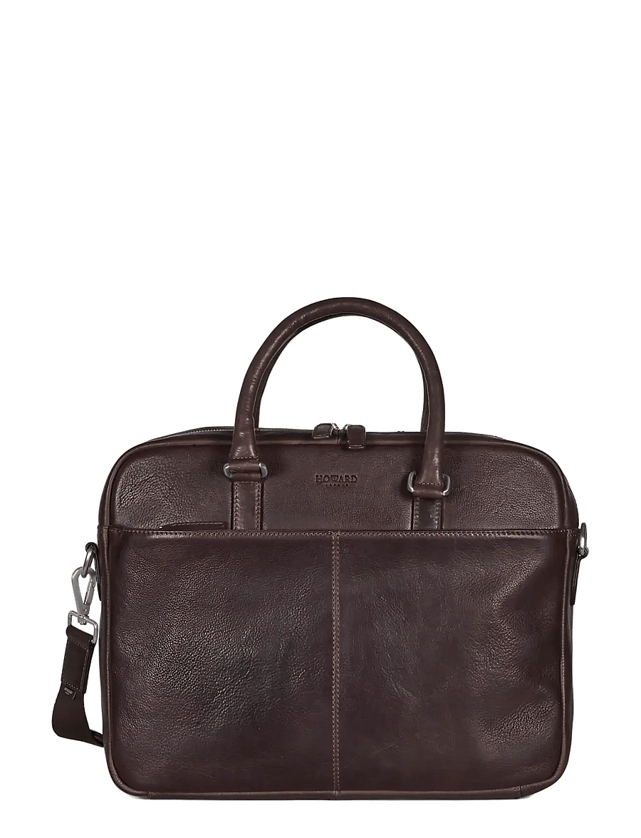 Howard London - Laptop Bag Morris - shoppa efter tillfälle - dark brown - 1