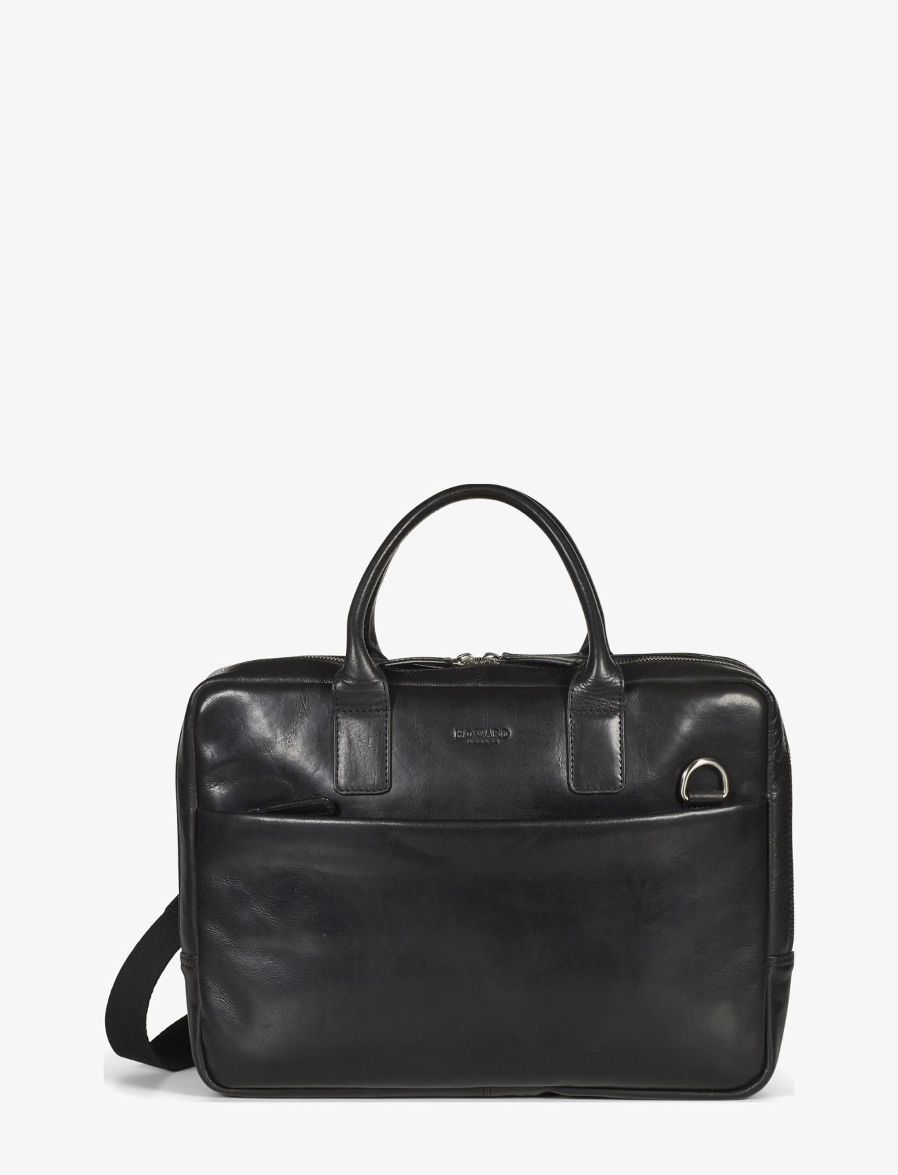 Howard London Laptop Bag Stanley - Taschen - BLACK / black