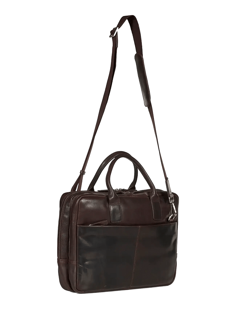 Howard London - Laptop Bag Stanley - shop efter anledning - dark brown - 2