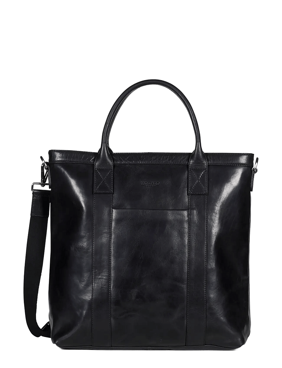Howard London - Tote Bag Brian Leather - shoppa efter tillfälle - black - 1