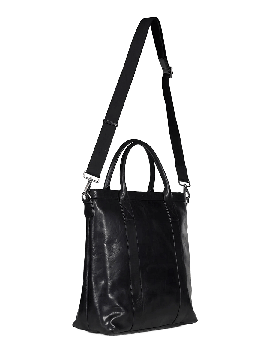 Howard London - Tote Bag Brian Leather - shoppa efter tillfälle - black - 2