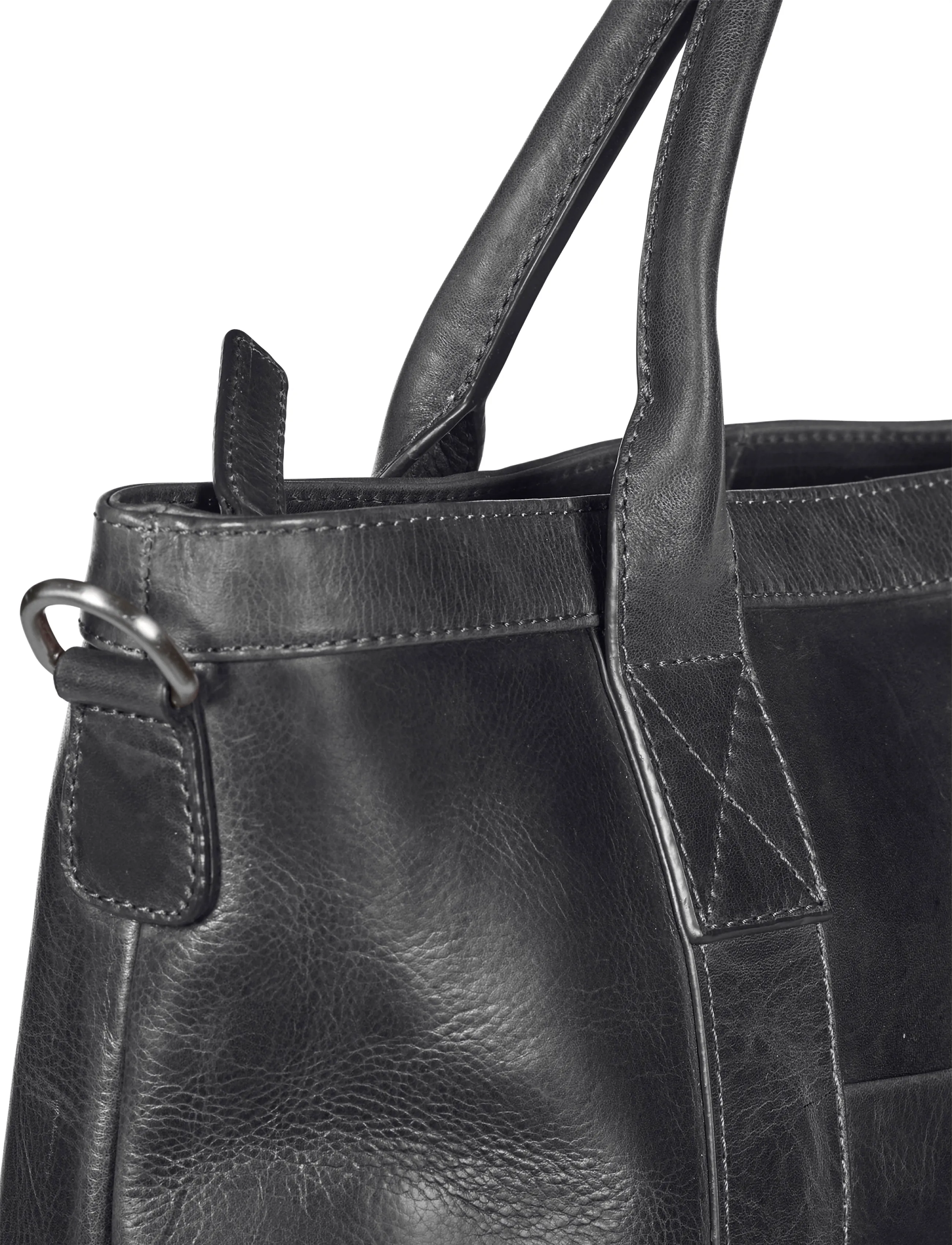 Howard London - Tote Bag Brian Leather - shoppa efter tillfälle - black - 4