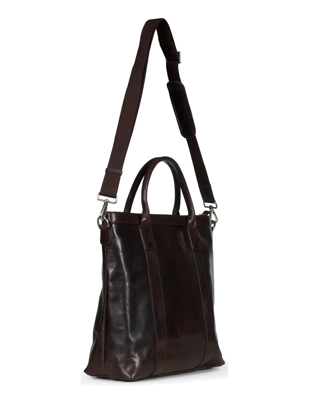 Howard London - Tote Bag Brian Leather - nach anlass kaufen - dark brown - 2