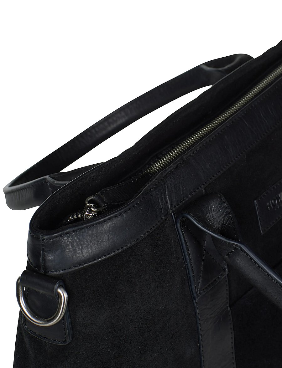 Howard London - Tote Bag Brian Suede - nach anlass kaufen - black - 4