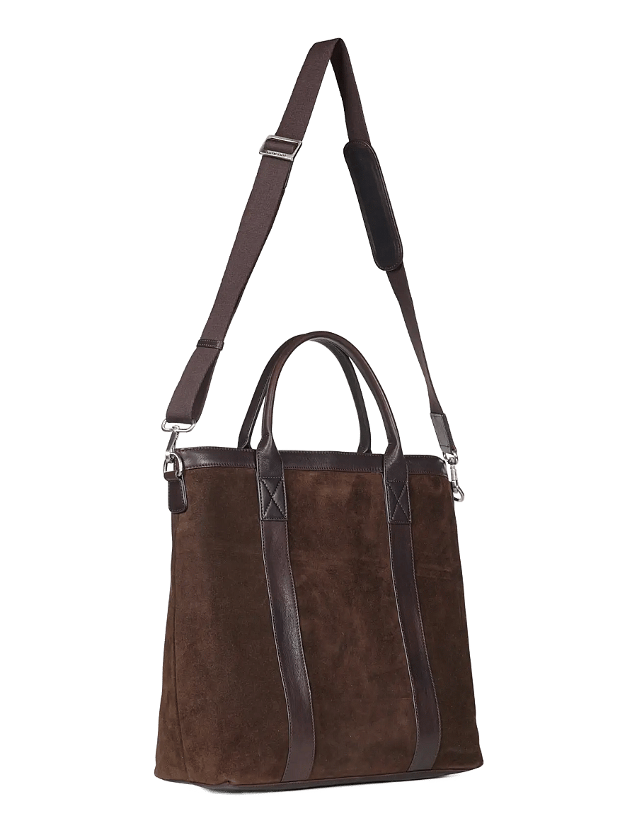 Howard London - Tote Bag Brian Suede - nach anlass kaufen - dark brown - 2