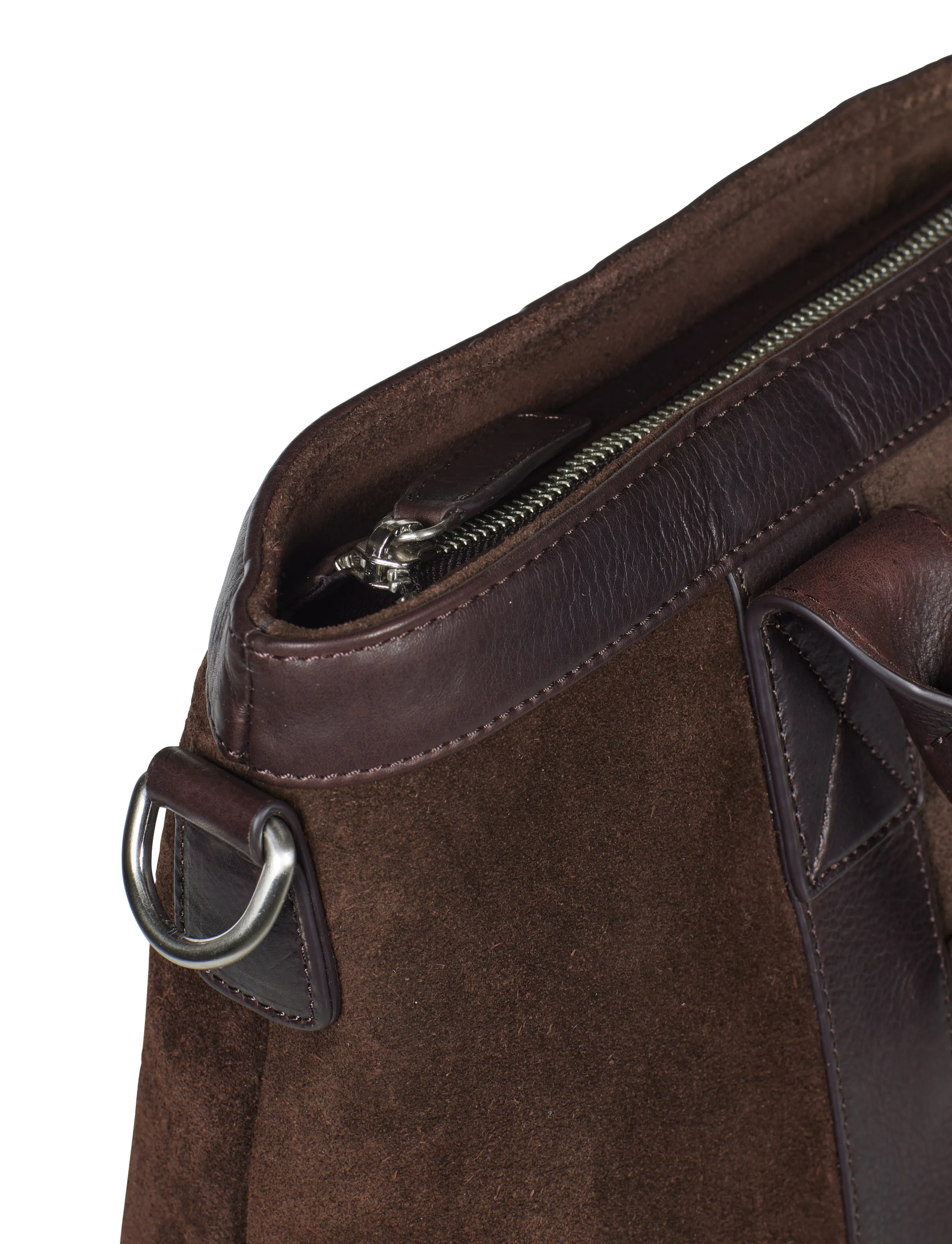 Howard London - Tote Bag Brian Suede - nach anlass kaufen - dark brown - 4