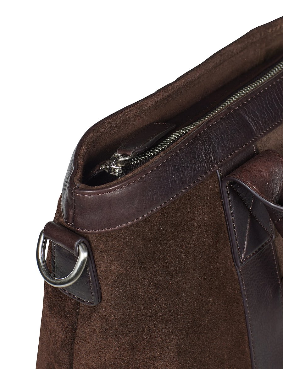 Howard London - Tote Bag Brian Suede - nach anlass kaufen - dark brown - 4