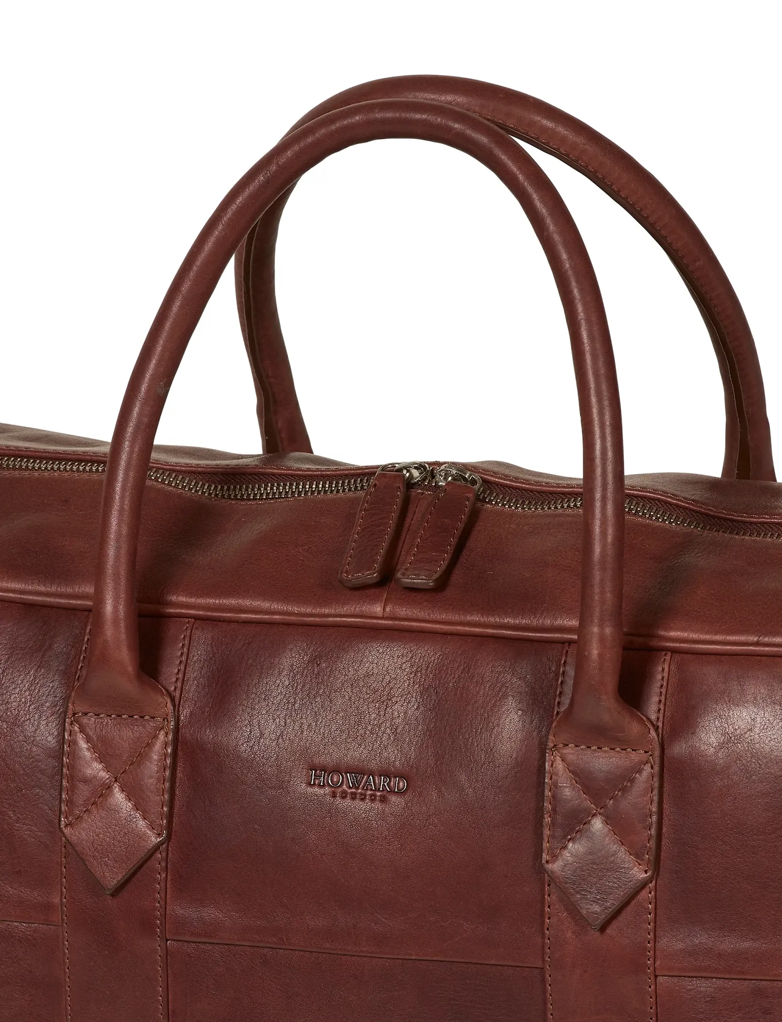 Howard London - Andrew Weekend Bag - duffel bags - brown - 3