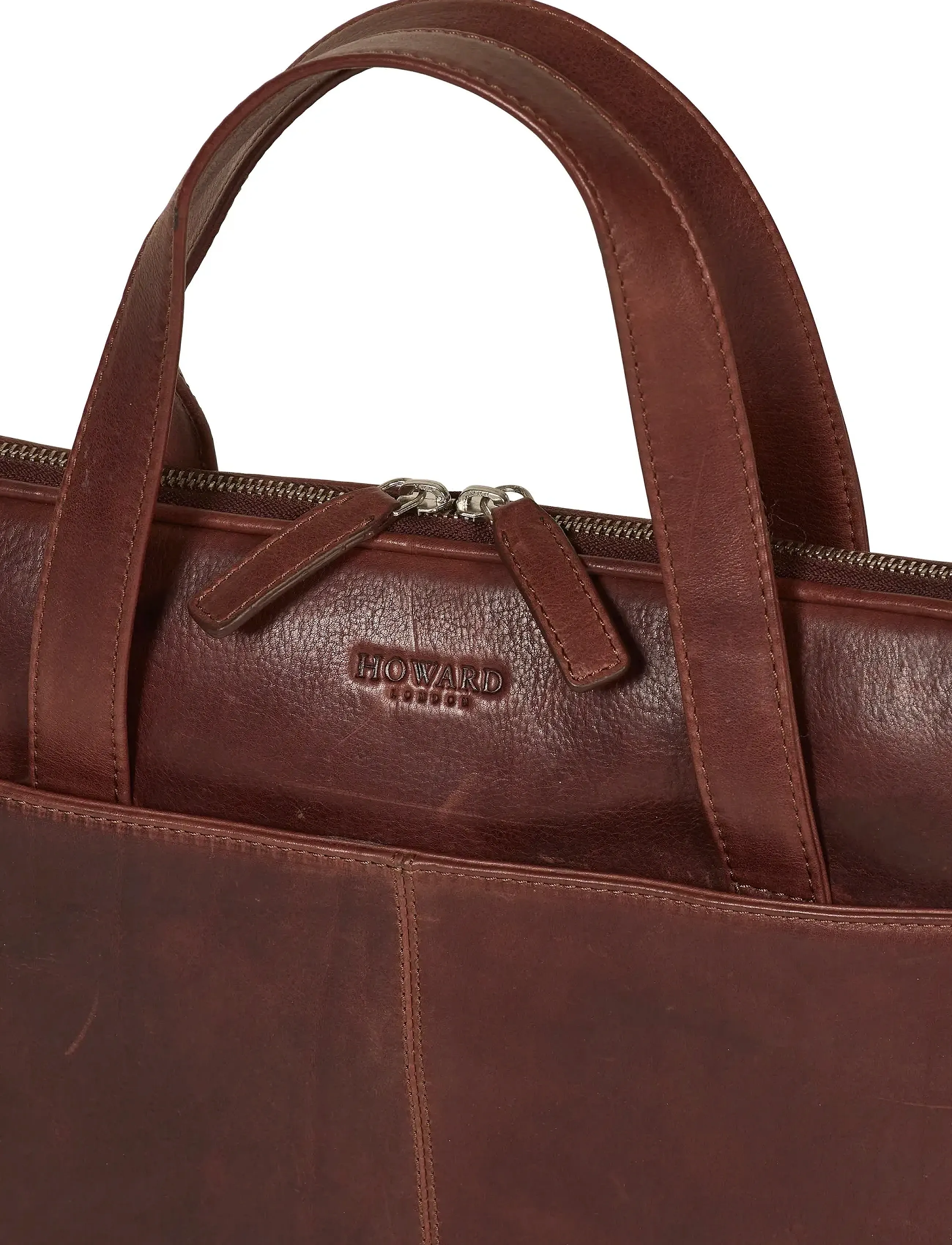 Howard London - Laptop Bag Oscar - brown - 4