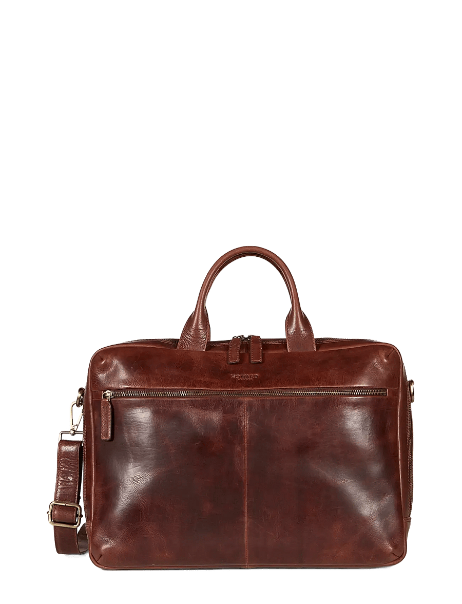 Howard London - Laptop Bag Frank - verslaðu eftir tilefni - brown - 1