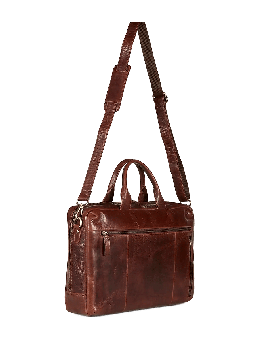 Howard London - Laptop Bag Frank - verslaðu eftir tilefni - brown - 2