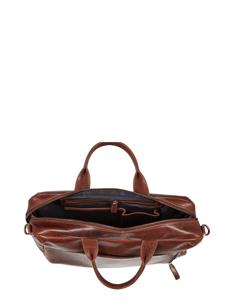 Howard London - Laptop Bag Frank - verslaðu eftir tilefni - brown - 3