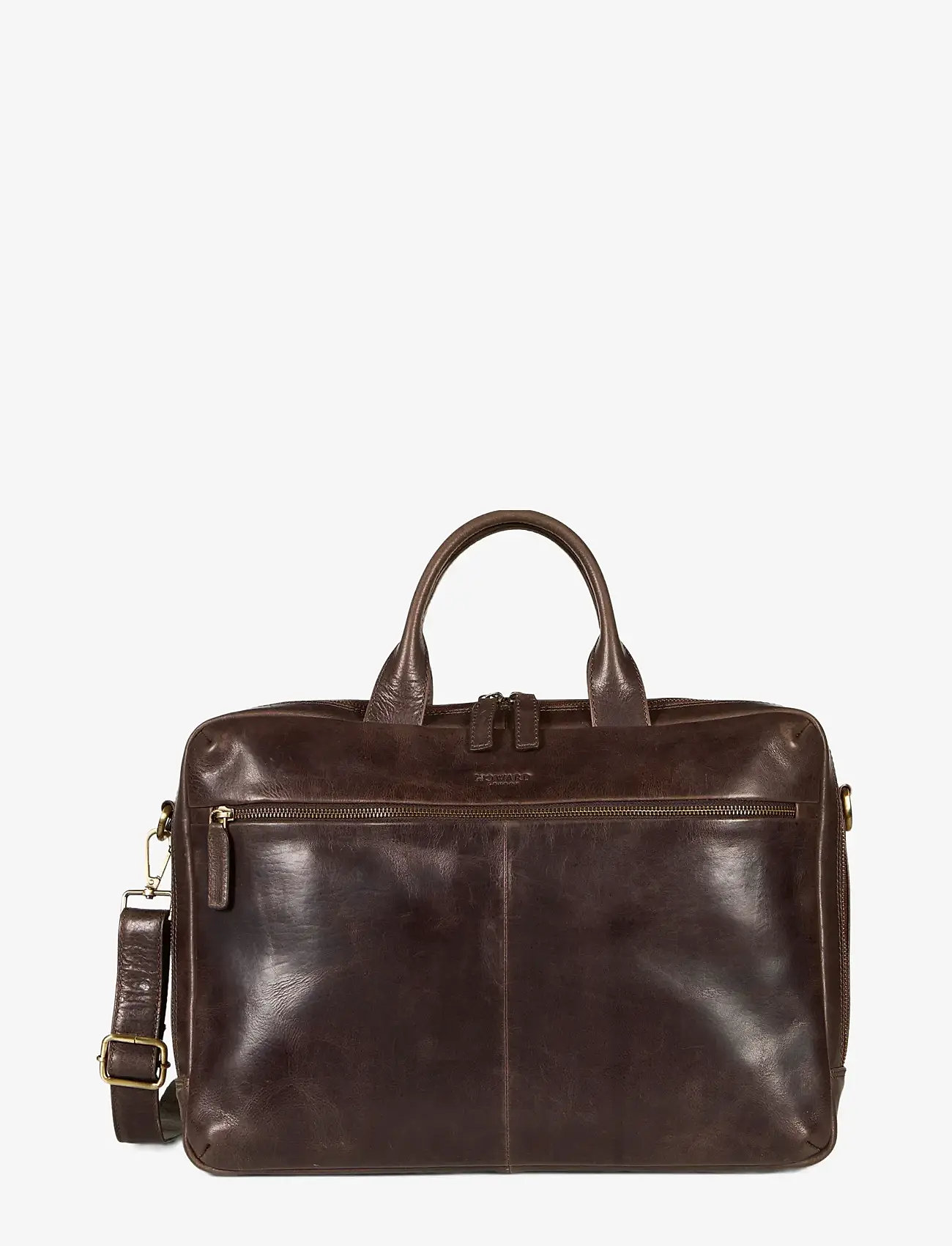 Howard London - Laptop Bag Frank - shoppa efter tillfälle - dark brown - 1