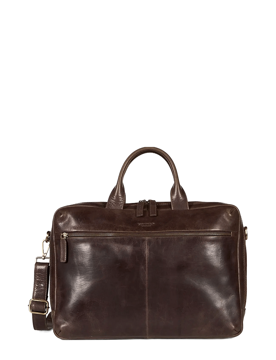 Howard London - Laptop Bag Frank - verslaðu eftir tilefni - dark brown - 1